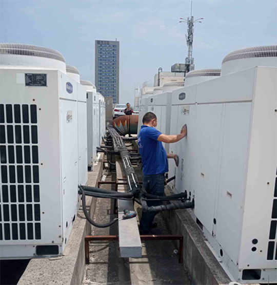 淄川中央空调制热和不制冷系统维修方法